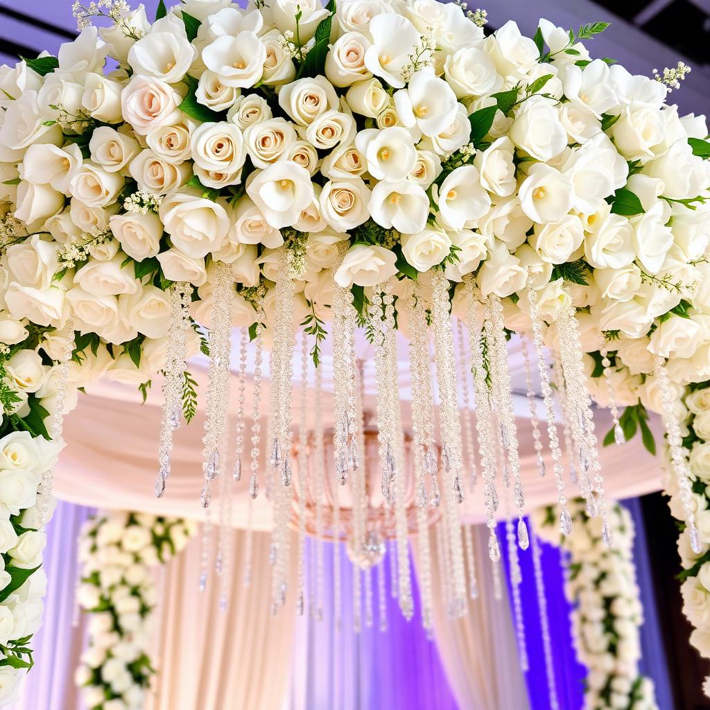 Floral mandap